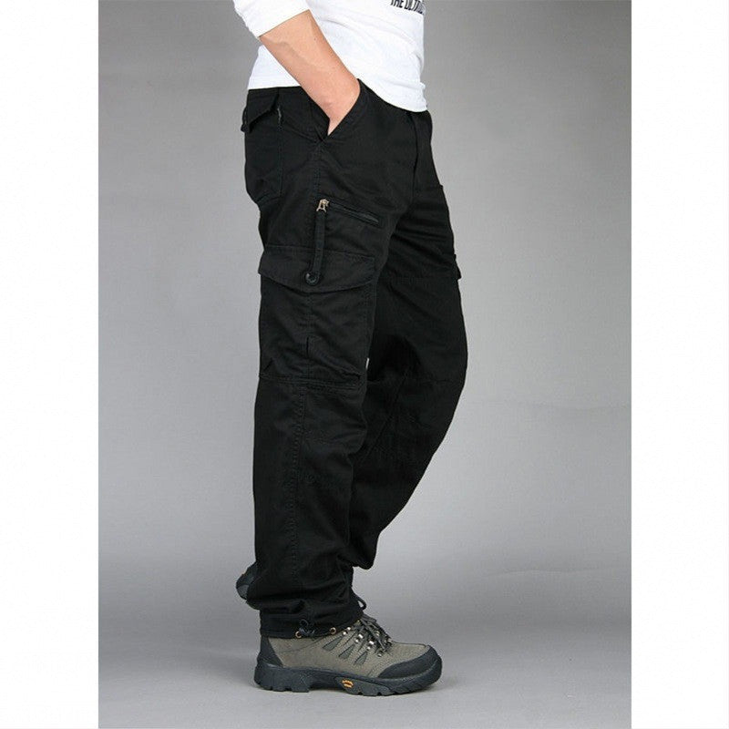 Multi Functional Outdoor Casual Men's Overalls Multi Pockets