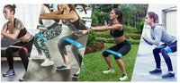 Thumbnail for Resistance Bands Set Or Singles Exercise Glutes Yoga Pilates Home Gym Workout Fitness