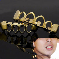 Thumbnail for Halloween Prom Gold Braces Spike Dress Up