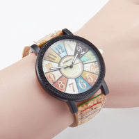 Thumbnail for Casual Vintage Leather Women Quartz Wrist Watch Gift Clock