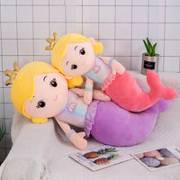 Thumbnail for Mermaid plush toy girl pillow