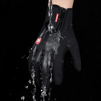 Thumbnail for Winter Gloves Touch Screen Riding Motorcycle Sliding Waterproof Sports Gloves With Fleece