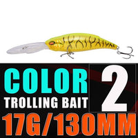 Thumbnail for Long Throw Sea Fishing Route Sub Hard Bait 130cm 17g