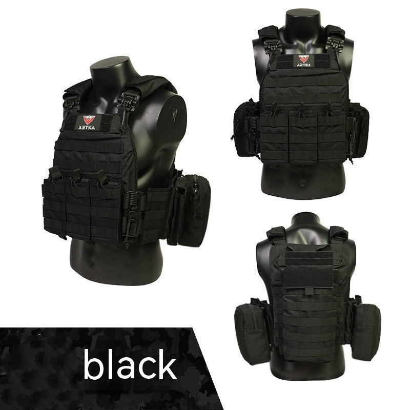 Tactical Outdoor Military Fans Quick Release Tactical Vest Protective Waistcoat