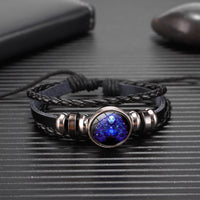 Thumbnail for Zodiac Constellation Bracelet Braided Design Bracelet For Men Women Kids