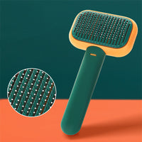 Thumbnail for New Pet Cat Dog Hair Brush Hair Massage Comb Open-Knot Brush Grooming Cleaning Tool Stainless Steel Comb