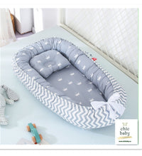 Thumbnail for Baby Removable And Washable Bed Crib Portable Crib Travel Bed For Children Infant Kids Cotton Cradle