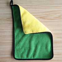 Thumbnail for Two-color Couble-sided Car Dual-use Cleaning Car Wash Towel