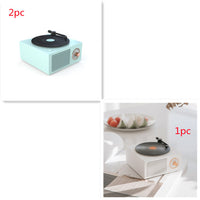 Thumbnail for Wireless mini portable retro phonograph bluetooth speaker