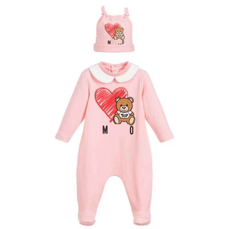 Cotton Baby Romper Long Sleeve Suit Print