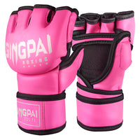 Thumbnail for Adult Male And Female Half Finger Boxing Gloves Boxing Glove