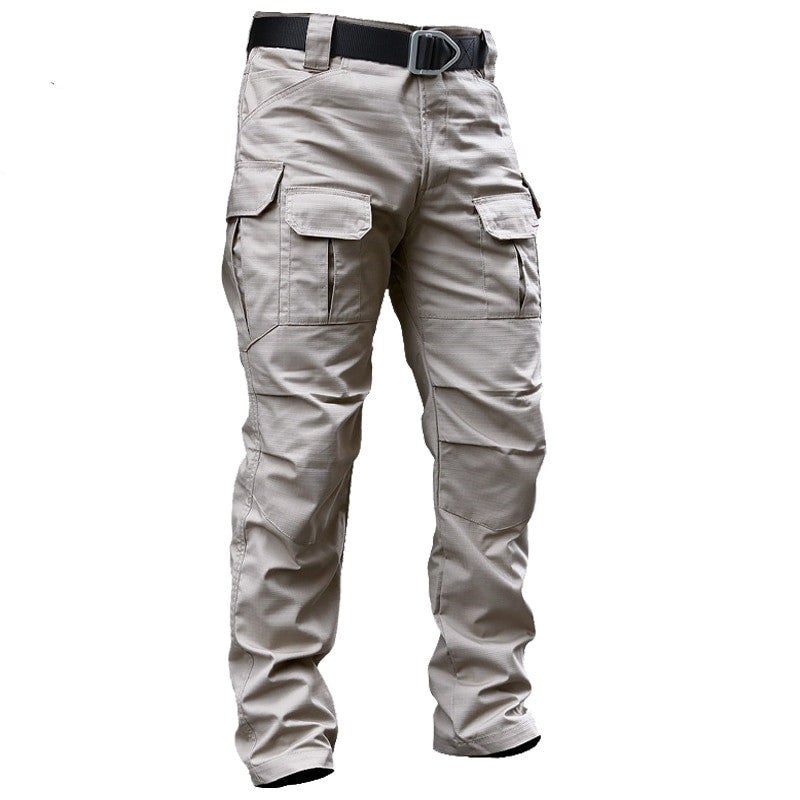 Spring And Autumn Waterproof Multi-pocket Sports Loose Tactical Casual Pants