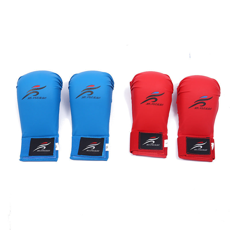 Karate Gloves Sanda Boxing Hand Guard Adult And Children Training Protective Gear