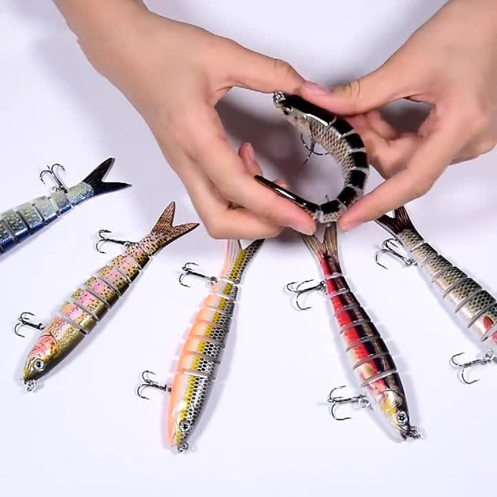 Lure Lure 8 Sections Freshwater Sea Fishing Hard Long Cast