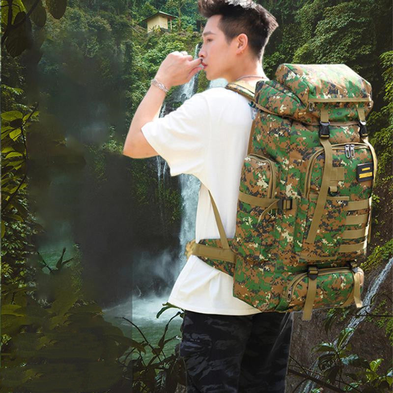 Outdoor High-capacity Tactical Camouflage Sports Backpack