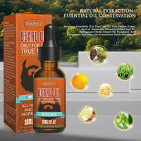 Thumbnail for Beard Oil For MEN Hair Growth Oil Serum Mustache Grooming Growing Moisturizer US