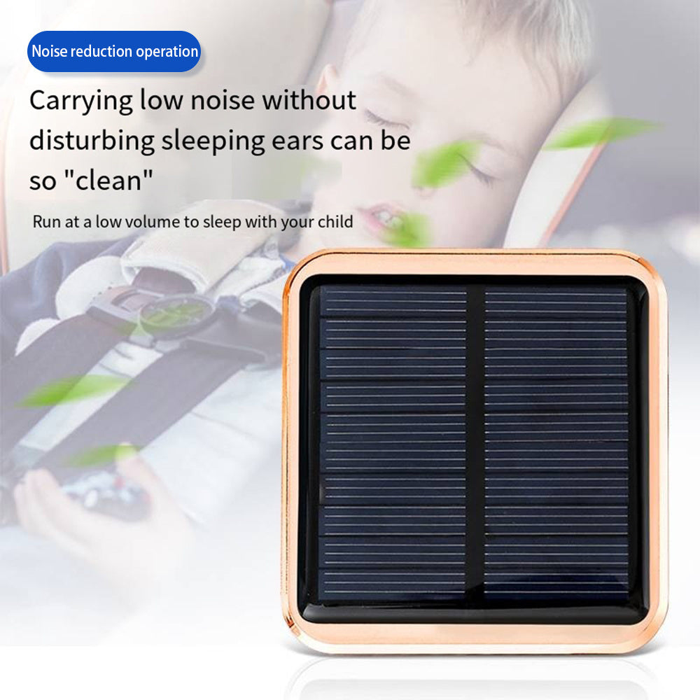 Car Mounted Solar Powered Air Purification Deodorization Sterilization Disinfection Device