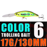 Thumbnail for Long Throw Sea Fishing Route Sub Hard Bait 130cm 17g